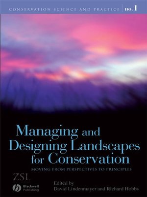 cover image of Managing and Designing Landscapes for Conservation